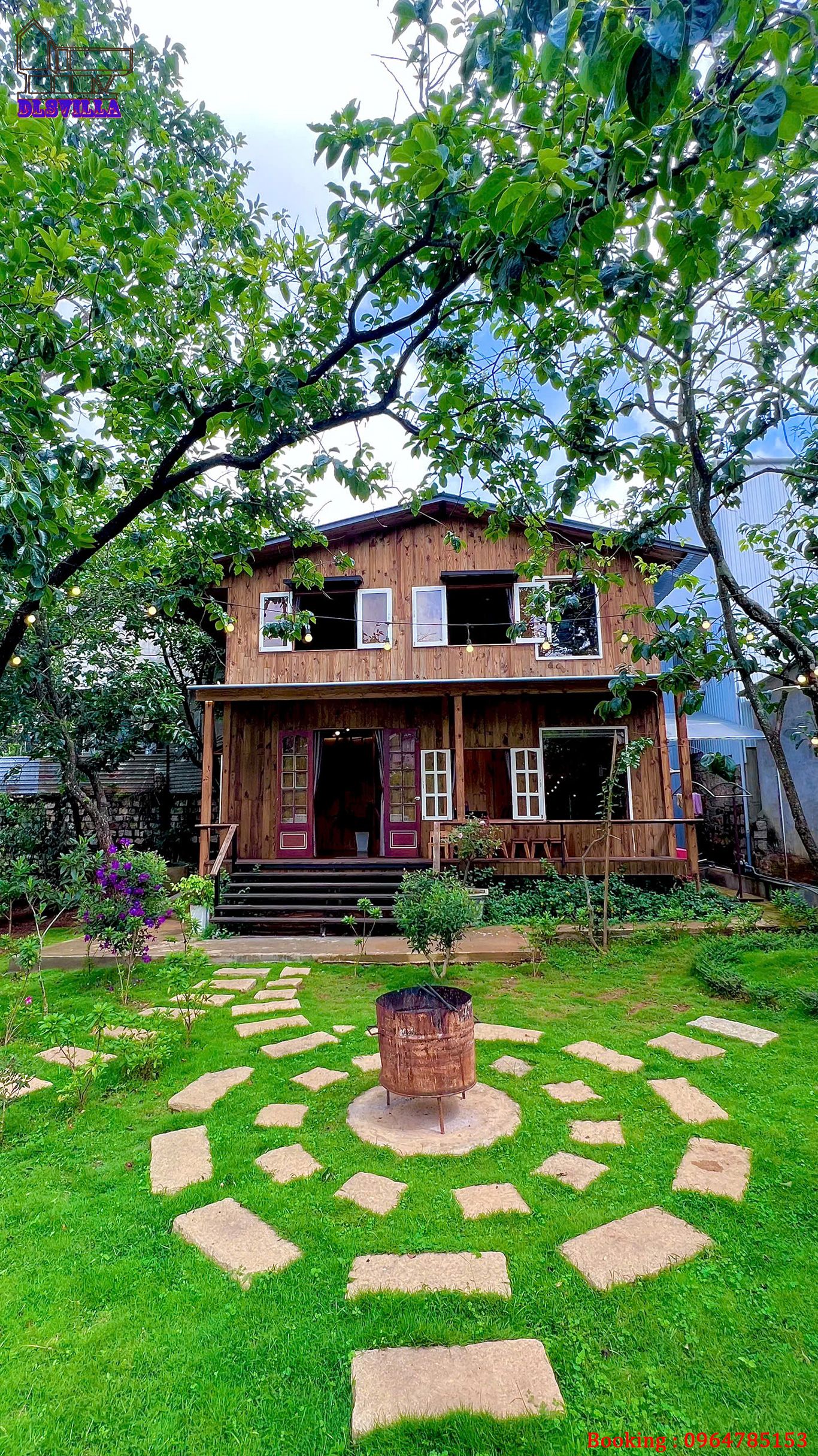 HOMESTAY ĐÀ LẠT DL020-HOME GỖ SÂN VƯỜN, ĐỐT LỬA TRẠI,TRUNG TÂM TP 21 homestay da lat dl020 19