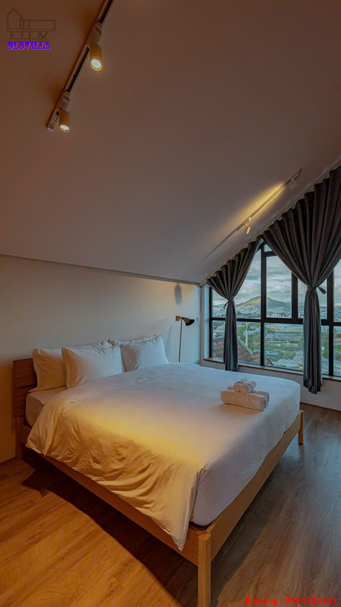 VILLA ĐÀ LẠT DL03-VILLA 3 PHÒNG NGỦ CAO CẤP VIEW NHÀ ĐÈN 19 villa 3 phong ngu dl03 10
