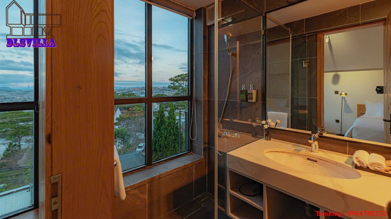 VILLA ĐÀ LẠT DL03-VILLA 3 PHÒNG NGỦ CAO CẤP VIEW NHÀ ĐÈN 18 villa 3 phong ngu dl03 13