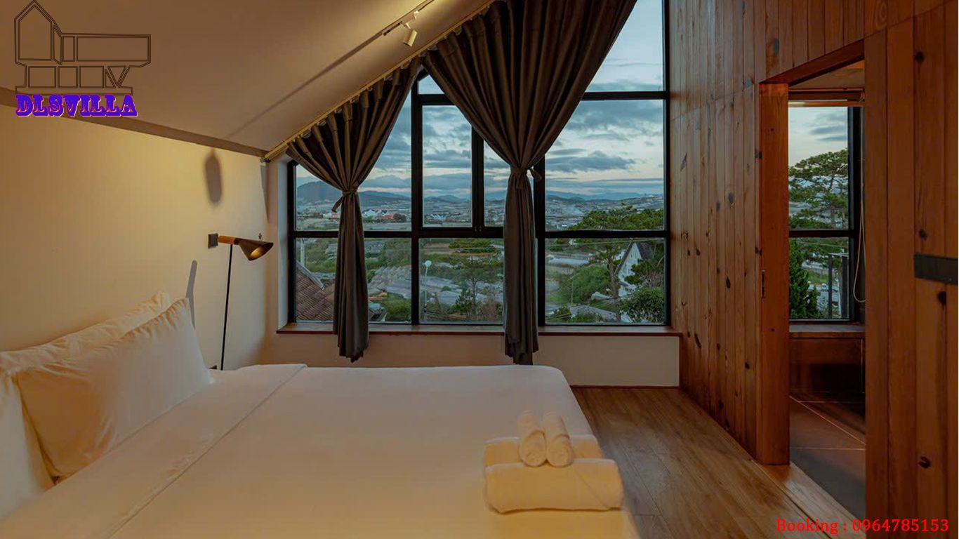 VILLA ĐÀ LẠT DL03-VILLA 3 PHÒNG NGỦ CAO CẤP VIEW NHÀ ĐÈN 20 villa 3 phong ngu dl03 16
