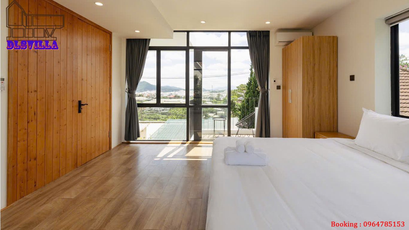 VILLA ĐÀ LẠT DL03-VILLA 3 PHÒNG NGỦ CAO CẤP VIEW NHÀ ĐÈN 27 villa 3 phong ngu dl03 21