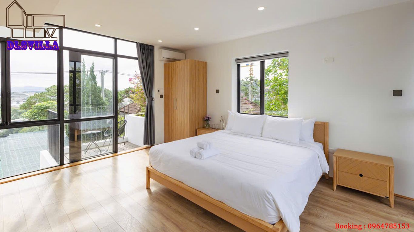 VILLA ĐÀ LẠT DL03-VILLA 3 PHÒNG NGỦ CAO CẤP VIEW NHÀ ĐÈN 30 villa 3 phong ngu dl03 25