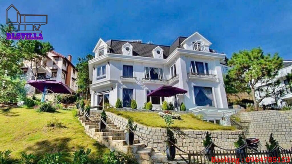 VILLA ĐÀ LẠT DL015-VILLA SÂN VƯỜN,PHONG CÁCH HIỆN ĐẠI,SANG TRỌNG KDL NAM HỒ 3.22 340 villa da lat dl015 20