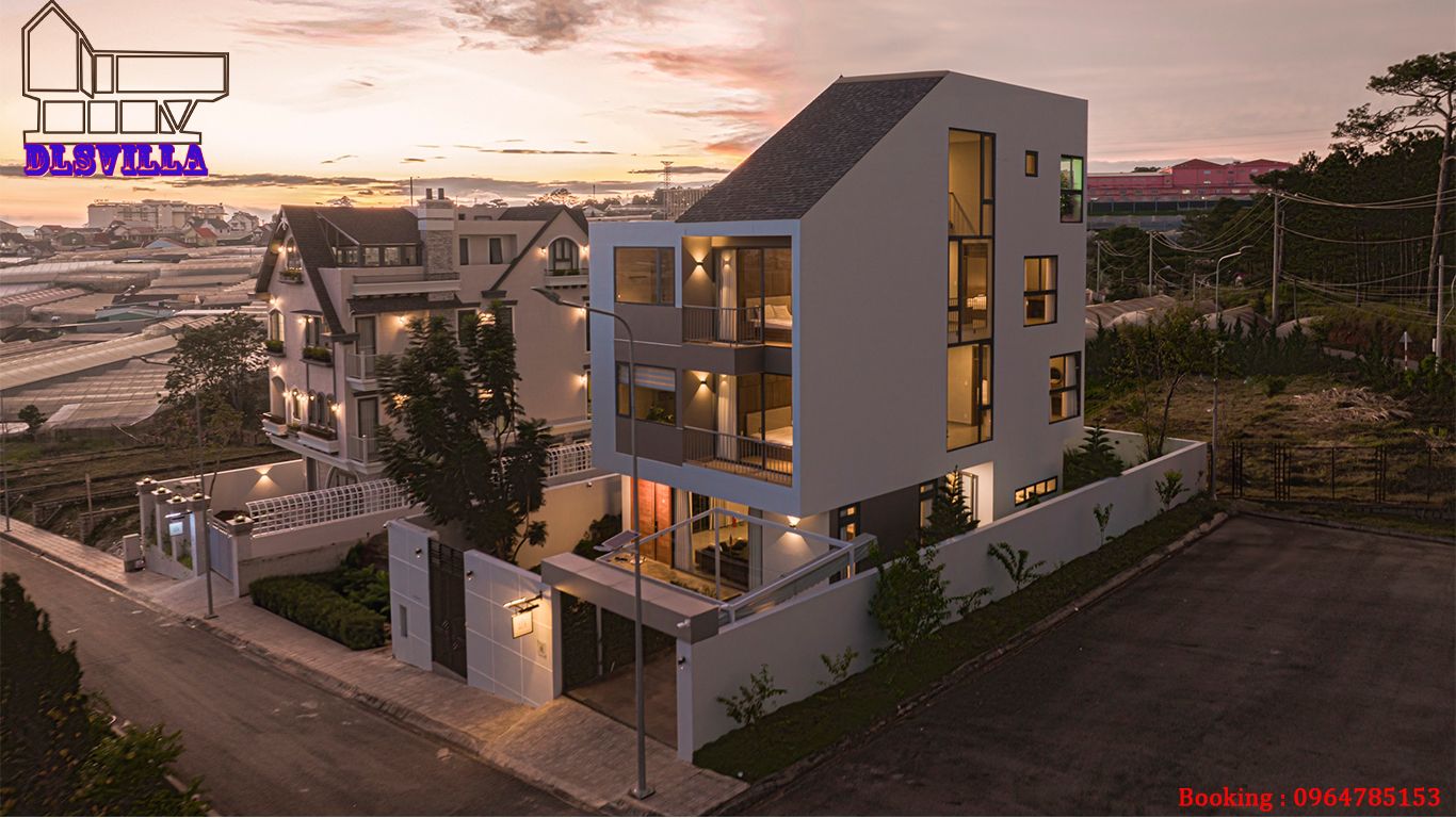 VILLA ĐÀ LẠT DL022-CĂN BIỆT THỰ HIỆN ĐẠI, SANG TRỌNG 3 villa da lat dl022 1