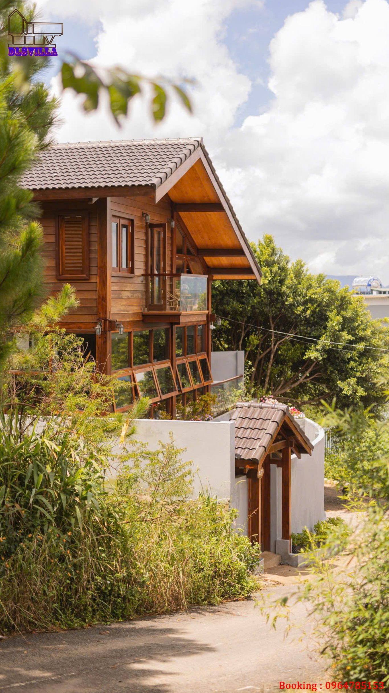 VILLA ĐÀ LẠT DL029-VILLA GỖ, SÂN VƯỜN, VIEW ĐỒI THÔNG 18 villa da lat dl029 17