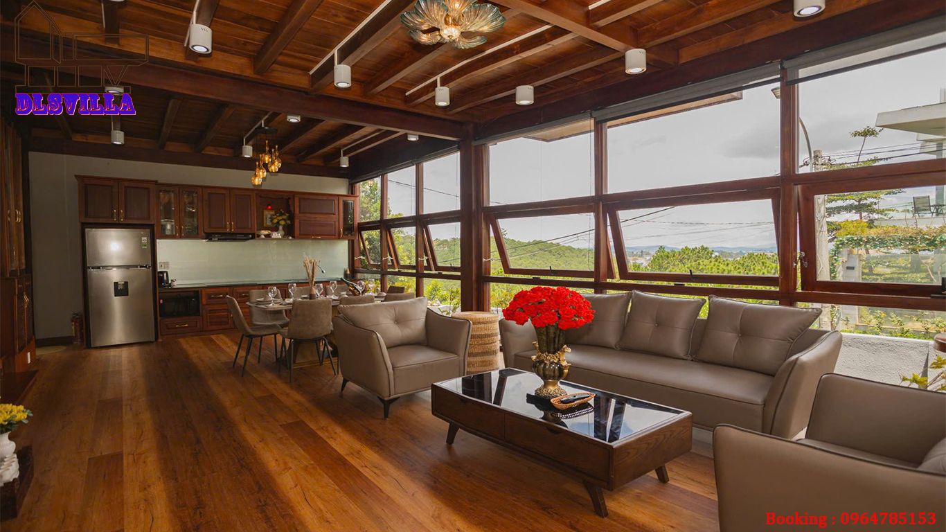 VILLA ĐÀ LẠT DL029-VILLA GỖ, SÂN VƯỜN, VIEW ĐỒI THÔNG 8 villa da lat dl029 7
