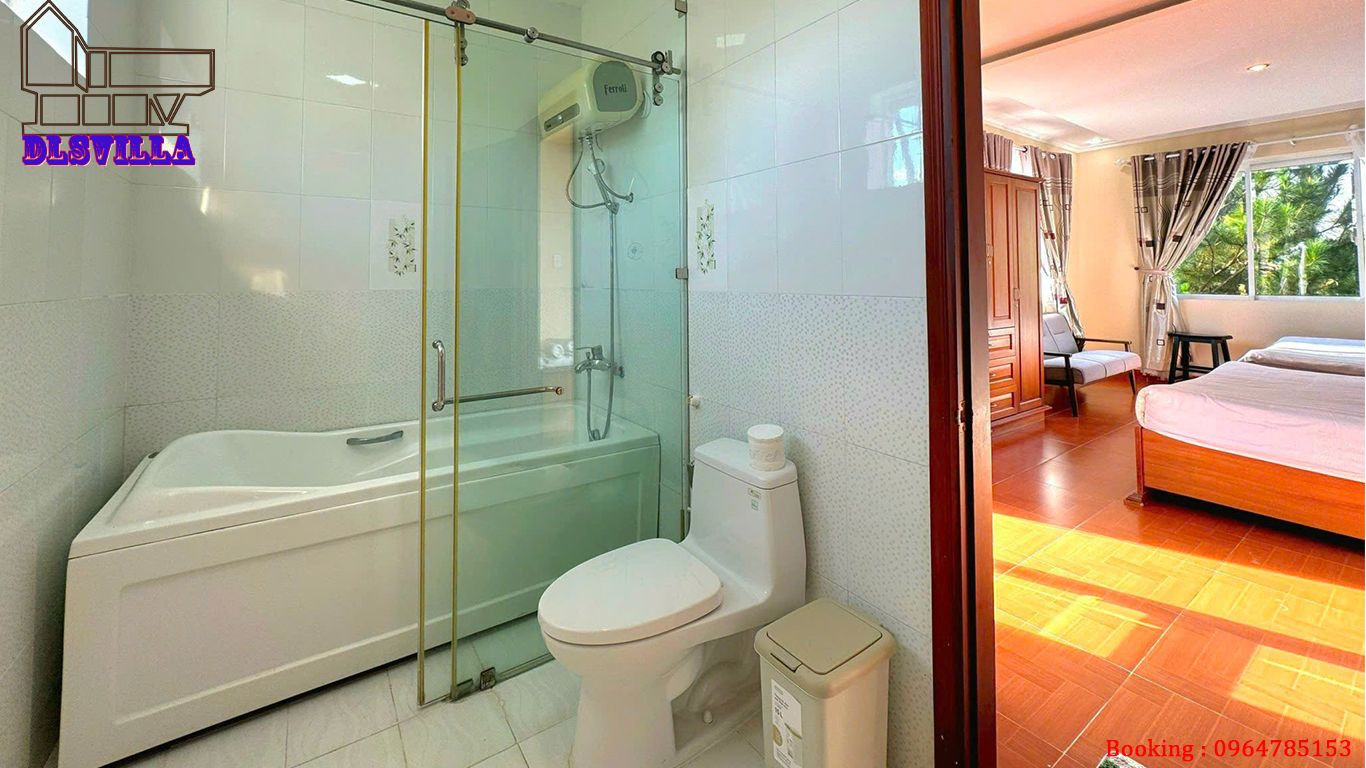 VILLA ĐÀ LẠT DL038-VILLA SÂN VƯỜN, VIEW RỪNG THÔNG,ĐỒI NÚI 25 villa da lat dl038 23