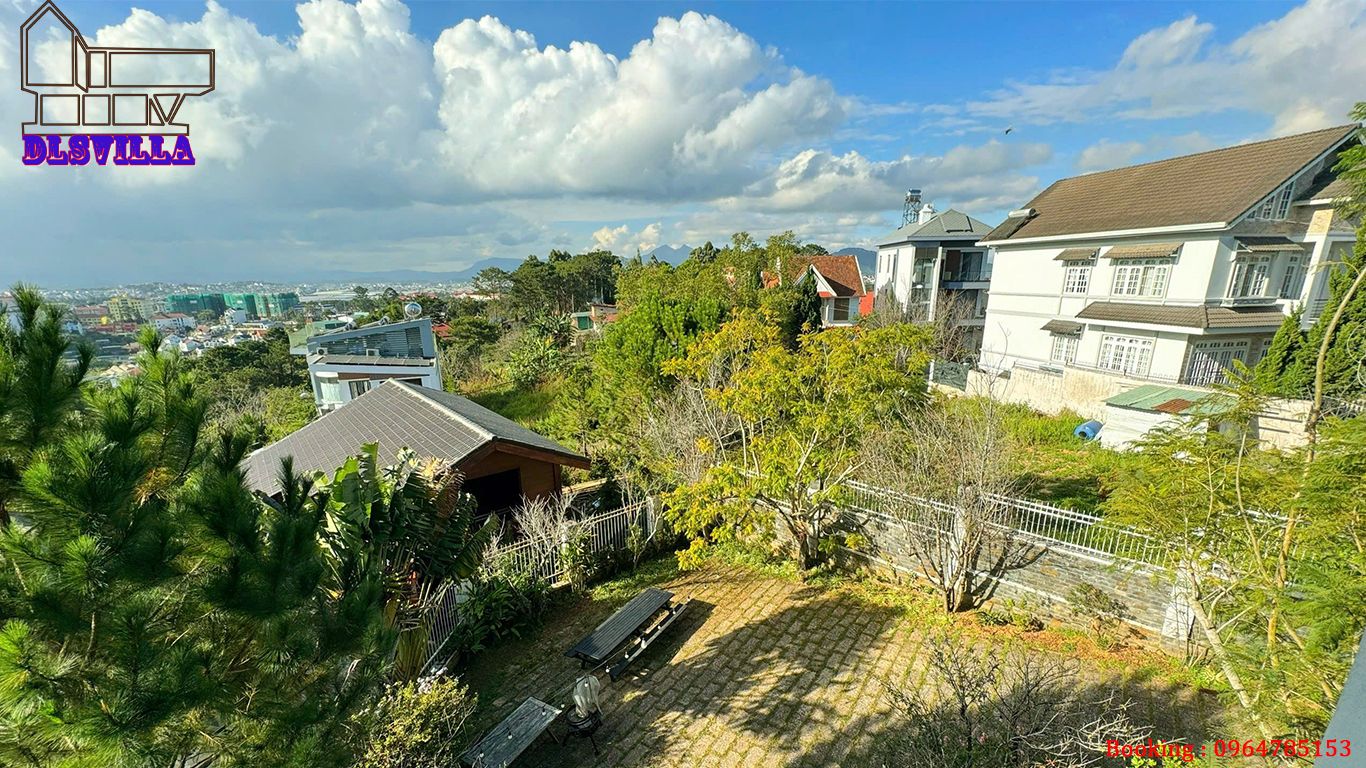 VILLA ĐÀ LẠT DL038-VILLA SÂN VƯỜN, VIEW RỪNG THÔNG,ĐỒI NÚI 2 villa da lat dl038 24