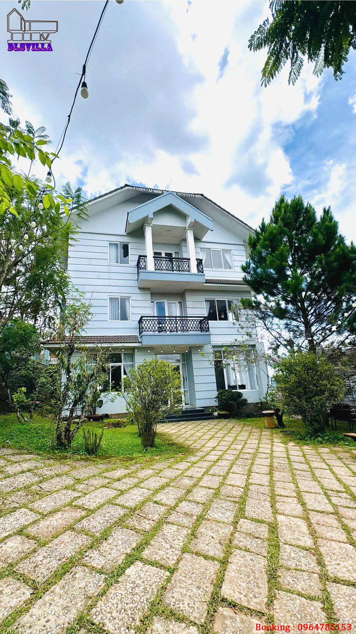 VILLA ĐÀ LẠT DL038-VILLA SÂN VƯỜN, VIEW RỪNG THÔNG,ĐỒI NÚI 5 villa da lat dl038 3