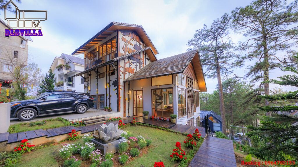 VILLA ĐÀ LẠT DL040-HIỆN ĐẠI , TIỆN NGHI, ẤM CÚNG-SÂN VƯỜN,VIEW ĐỒI THÔNG 161 villa da lat dl040 1