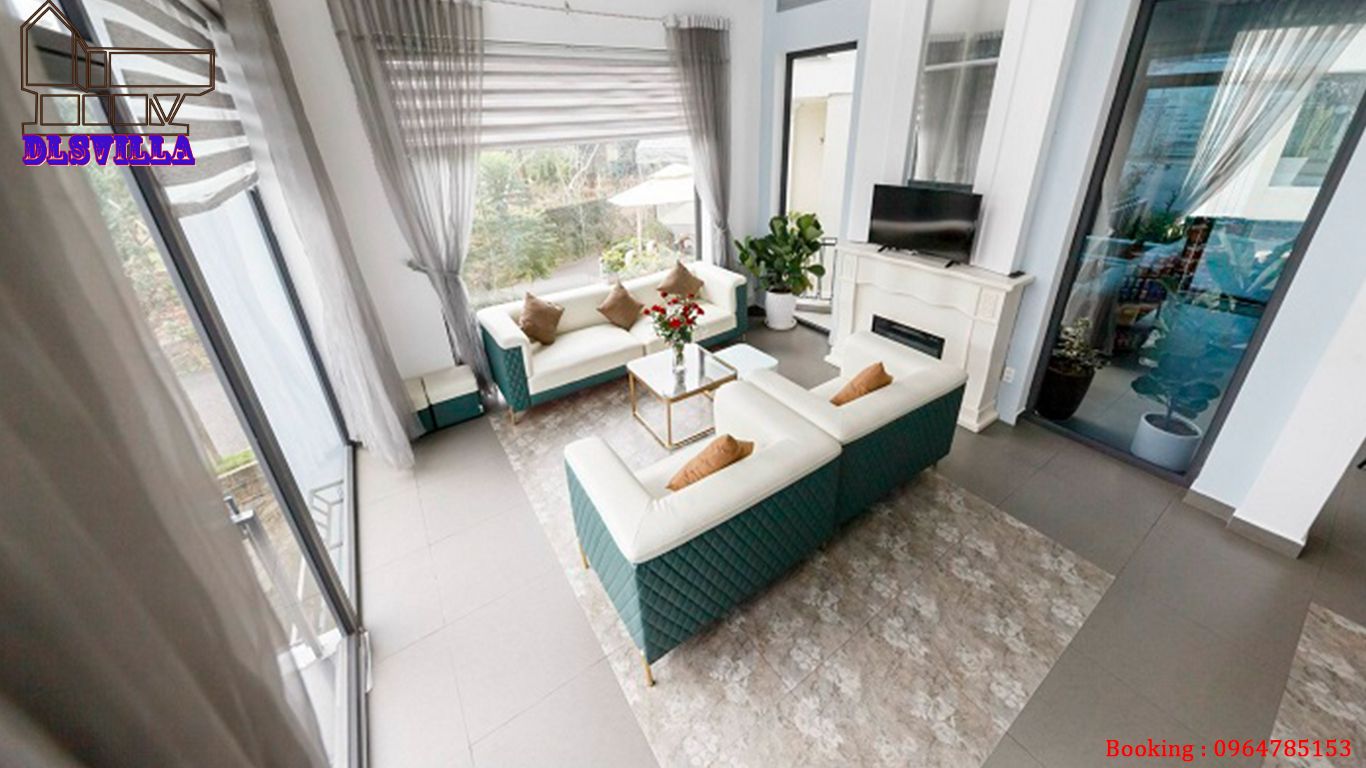 VILLA ĐÀ LẠT DL042-VIEW THUNG LŨNG ĐÈN HUYỀN ẢO 22 villa da lat dl042 21