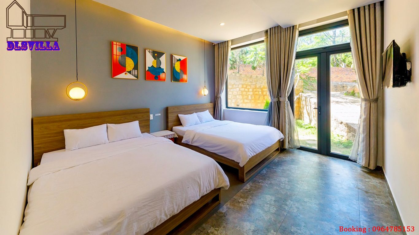 VILLA ĐÀ LẠT DL042-VIEW THUNG LŨNG ĐÈN HUYỀN ẢO 28 villa da lat dl042 27