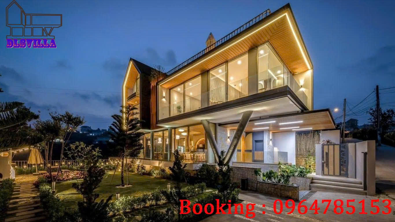 VILLA ĐÀ LẠT DL05-HIỆN ĐẠI,TIỆN NGHI,KHÔNG GIAN XANH 16 villa đà lạt dl05 14