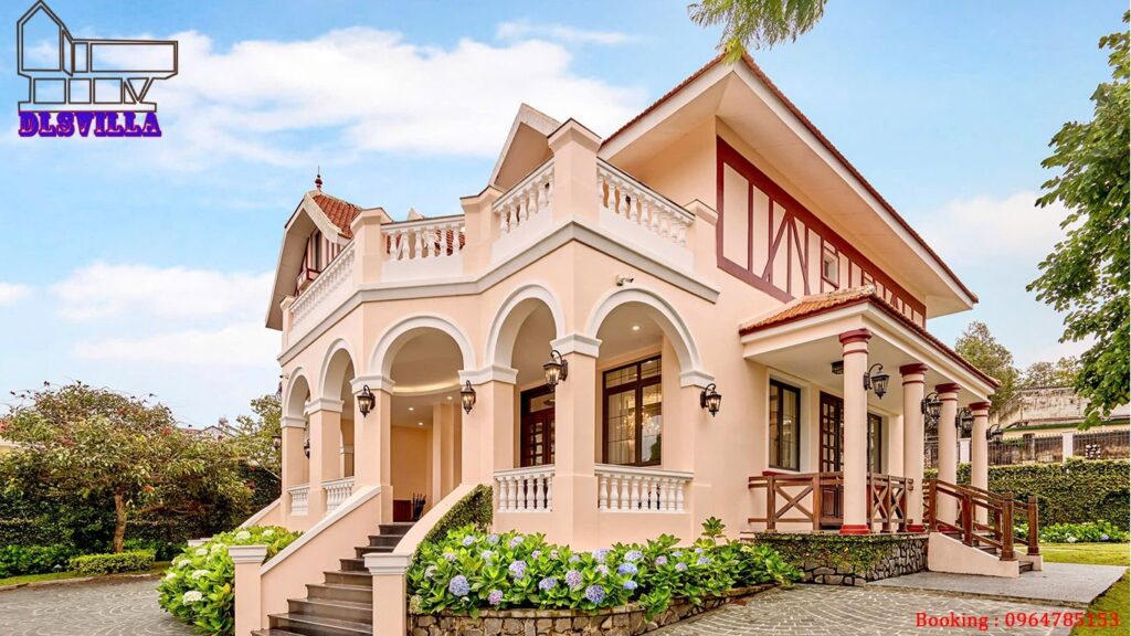 VILLA ĐÀ LẠT DL08 -VILLA MANG ĐẬM KIẾN TRÚC PHÁP 249 da lat