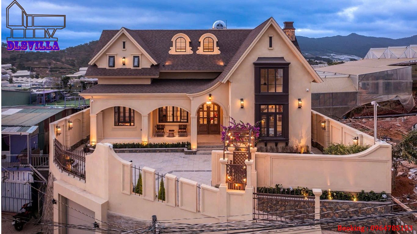 VILLA 4 PHÒNG NGỦ MỚI TOANH TẠI ĐÀ LẠT - DL04 4 villa dalat dl04 2