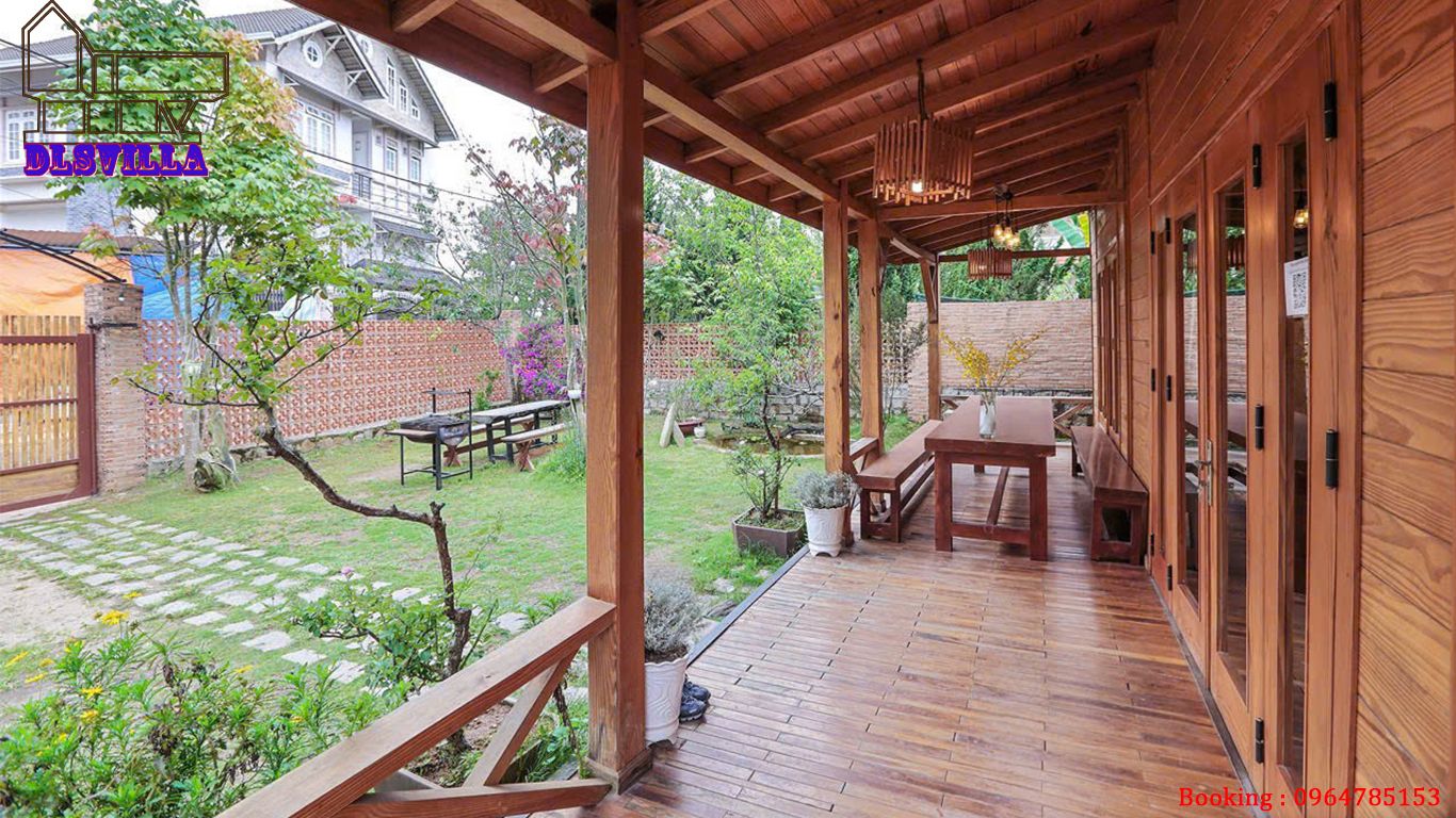 HOMESTAY ĐÀ LẠT DL099-Trải Nghiệm Tuyệt Vời Tại Homestay Gỗ 9 homestay da lat dl099 12