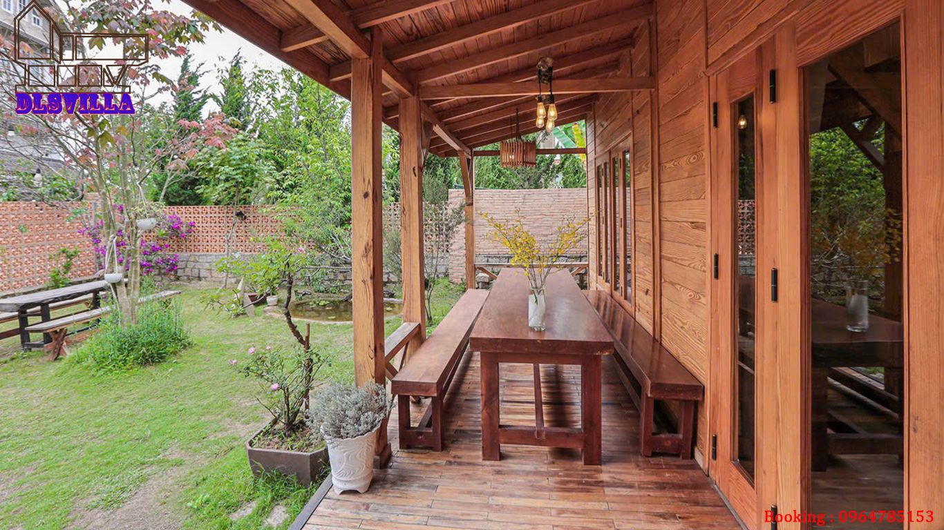 HOMESTAY ĐÀ LẠT DL099-Trải Nghiệm Tuyệt Vời Tại Homestay Gỗ 7 homestay da lat dl099 8