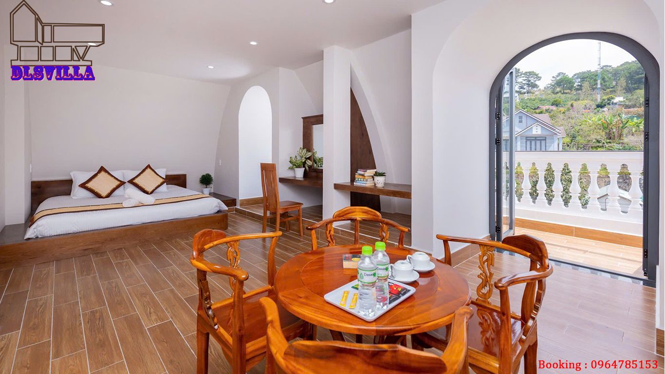 VILLA ĐÀ LẠT DL049 - BONJOUR CẦU ĐẤT CỔ ĐIỂN,SÂN VƯỜN, SĂN MÂY 42 villa da lat dl049 15