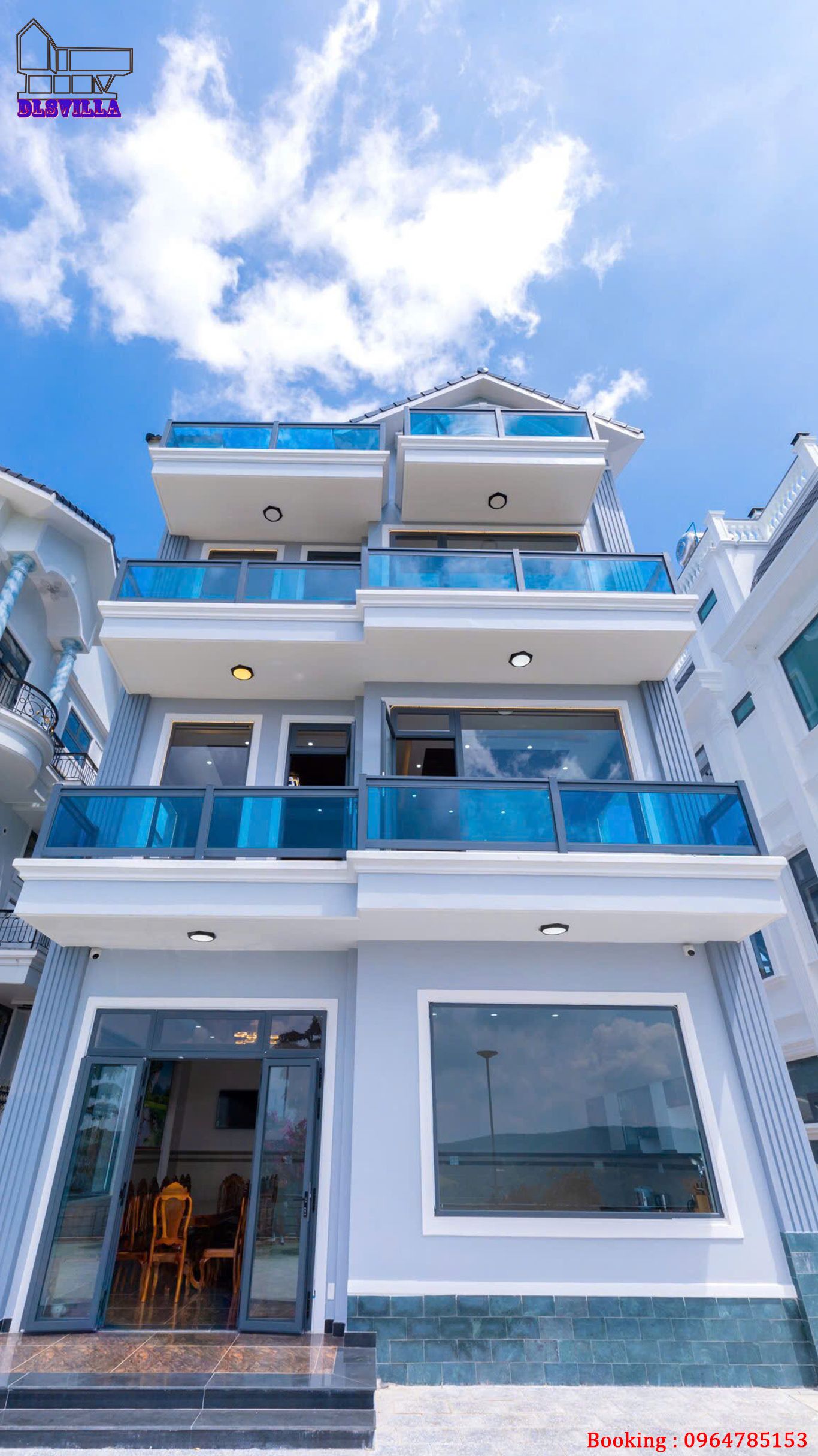 VILLA ĐÀ LẠT DL050 - BONJOUR CẦU ĐẤT HIỆN ĐẠI, SÂN VƯỜN , SĂN MÂY 3 Villa Đà Lạt DL050
