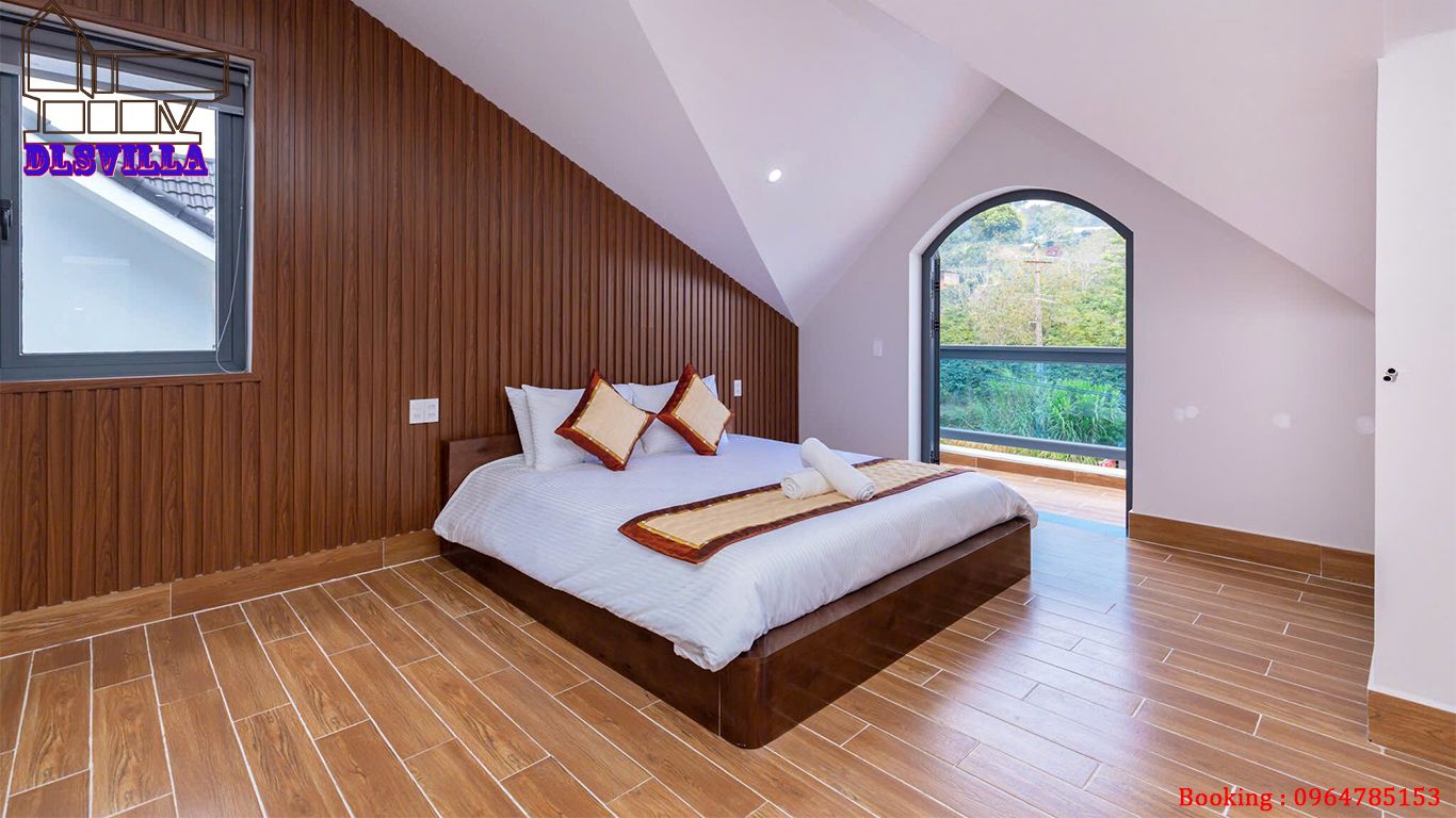 VILLA ĐÀ LẠT DL050 - BONJOUR CẦU ĐẤT HIỆN ĐẠI, SÂN VƯỜN , SĂN MÂY 17 villa da lat dl050 15