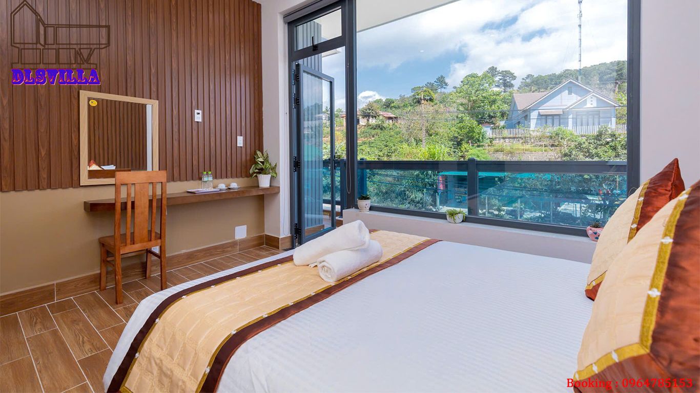 VILLA ĐÀ LẠT DL050 - BONJOUR CẦU ĐẤT HIỆN ĐẠI, SÂN VƯỜN , SĂN MÂY 25 villa da lat dl050 23