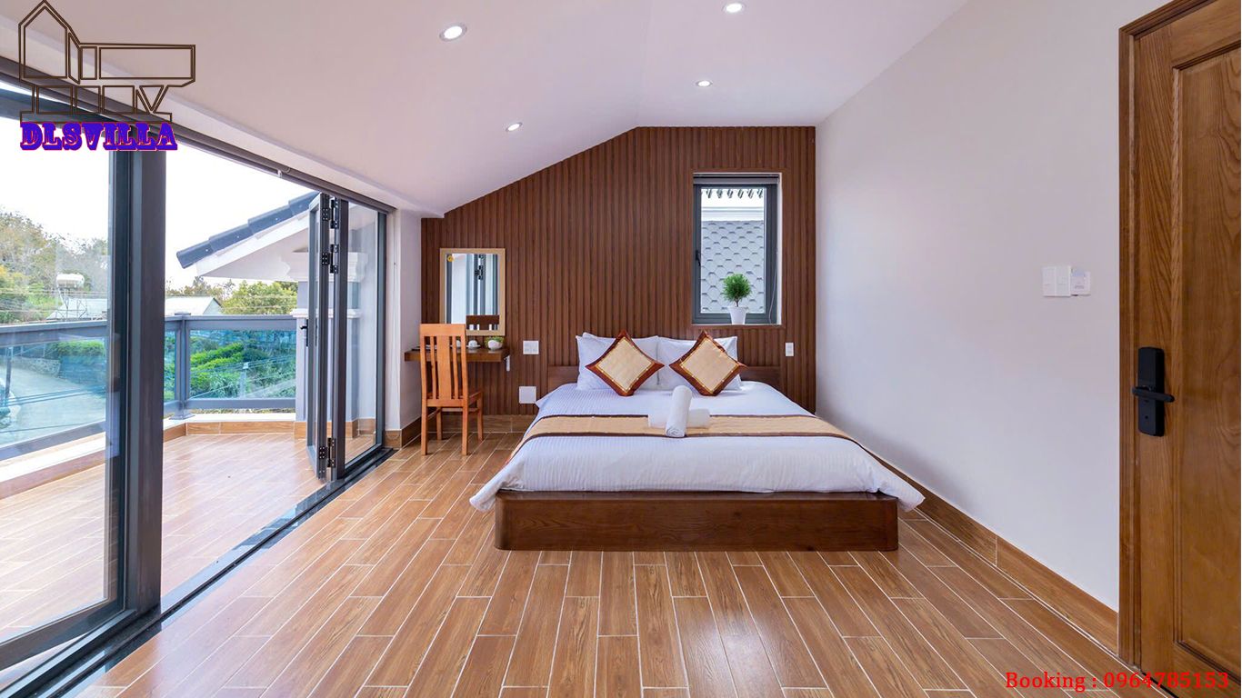 VILLA ĐÀ LẠT DL050 - BONJOUR CẦU ĐẤT HIỆN ĐẠI, SÂN VƯỜN , SĂN MÂY 29 villa da lat dl050 27