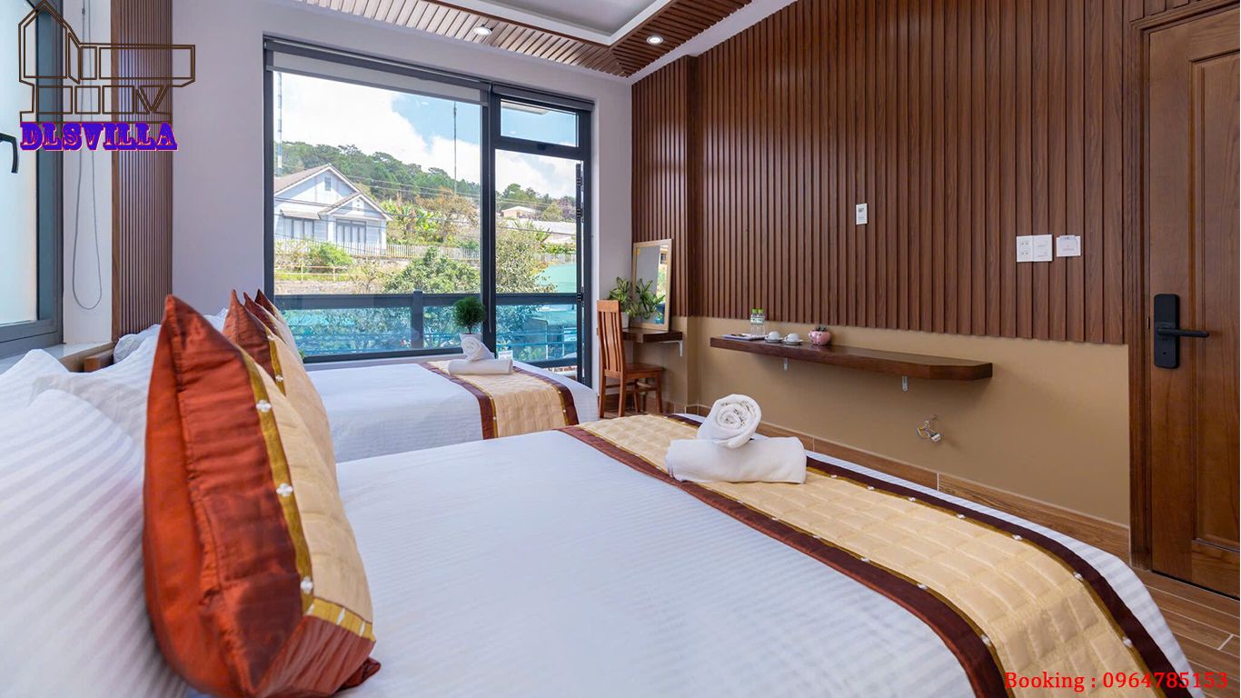 VILLA ĐÀ LẠT DL050 - BONJOUR CẦU ĐẤT HIỆN ĐẠI, SÂN VƯỜN , SĂN MÂY 32 villa da lat dl050 30