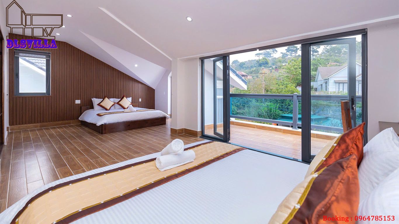 VILLA ĐÀ LẠT DL050 - BONJOUR CẦU ĐẤT HIỆN ĐẠI, SÂN VƯỜN , SĂN MÂY 47 villa da lat dl050 46