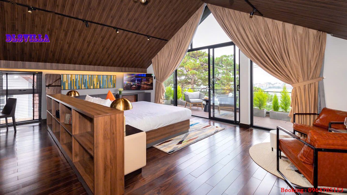 VILLA ĐÀ LẠT DL054 - LUXURY VILLA, SANG TRỌNG,TIỆN NGHI,BÀN BIDA, BỒN TẮM,VIEW THUNG LŨNG ĐÈN, ĐỒI THÔNG 9 Villa Đà Lạt DL054
