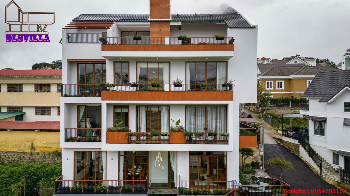 VILLA ĐÀ LẠT DL056-VILLA PHONG CÁCH BẮC ÂU, SÂN VƯỜN,VIEW THUNG LŨNG 2 Villa Đà Lạt DL056