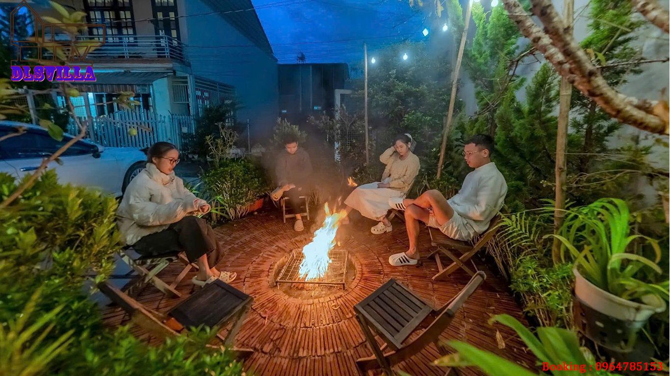 VILLA ĐÀ LẠT DL063-VILLA TRUNG TÂM THÀNH PHỐ, SÂN VƯỜN, LỬA TRẠI 36 villa da lat dl063 34