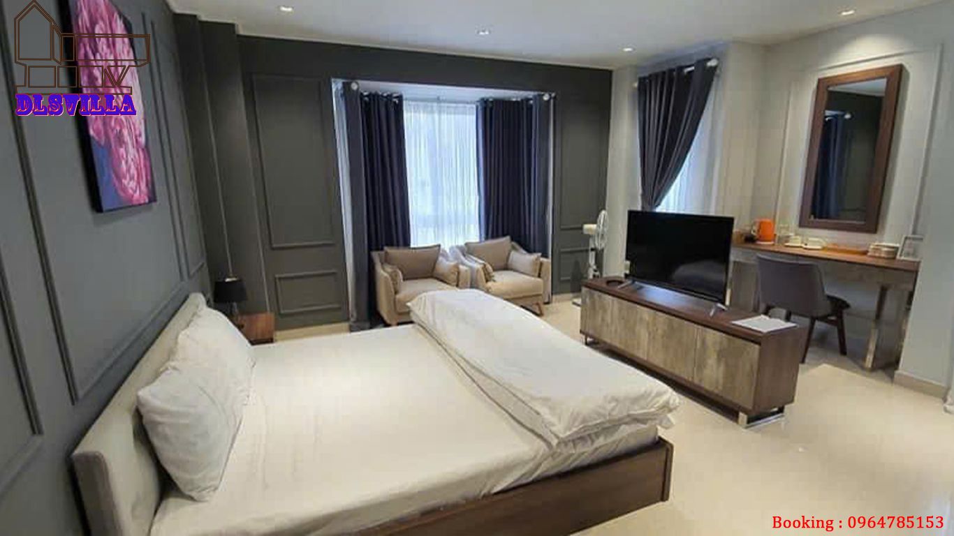 VILLA ĐÀ LẠT DL064-VILLA SÂN VƯỜN CAO CẤP, VIEW SĂN MÂY 12 villa da lat dl064 10