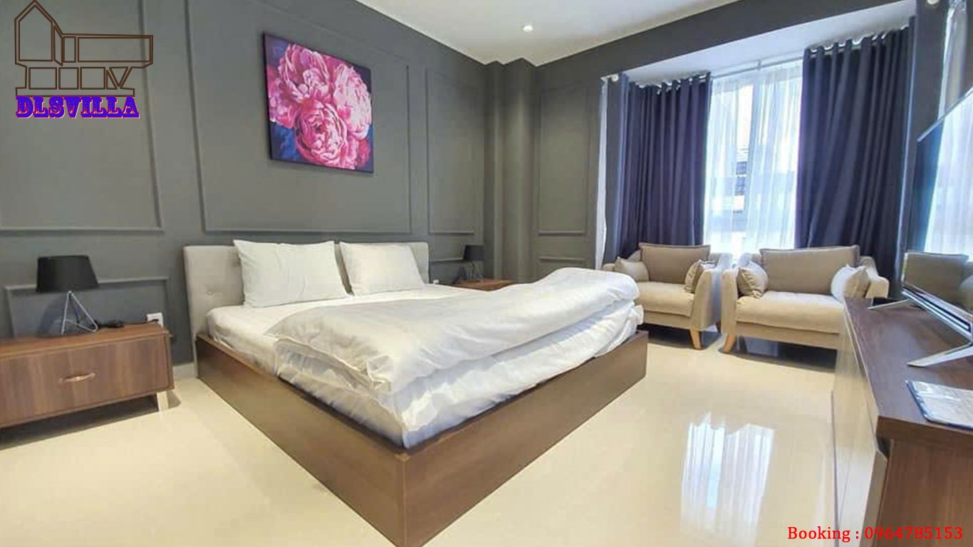 VILLA ĐÀ LẠT DL064-VILLA SÂN VƯỜN CAO CẤP, VIEW SĂN MÂY 13 villa da lat dl064 11