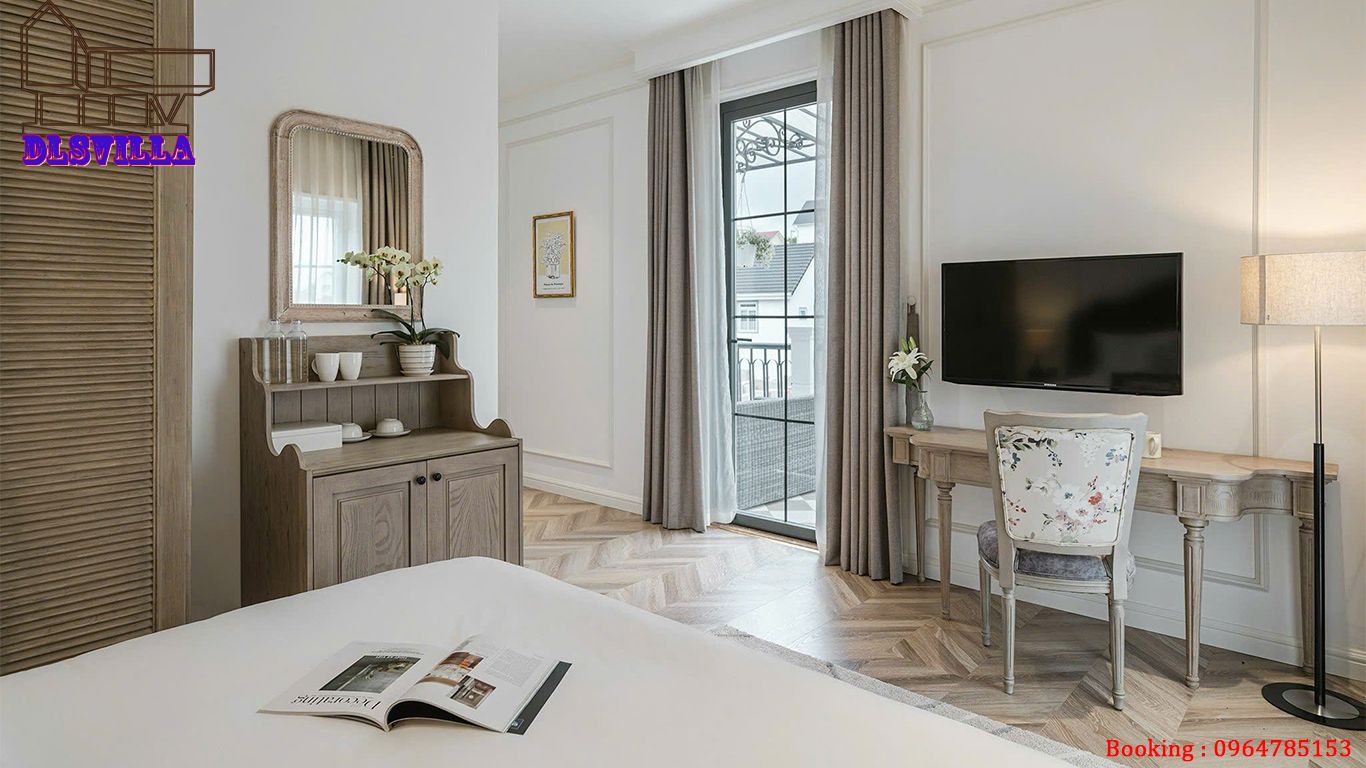 VILLA ĐÀ LẠT DL066-PHONG CÁCH BÁN CỔ ĐIỂN, SÂN VƯỜN SIÊU RỘNG,MÁY LẠNH 17 villa da lat dl066 16