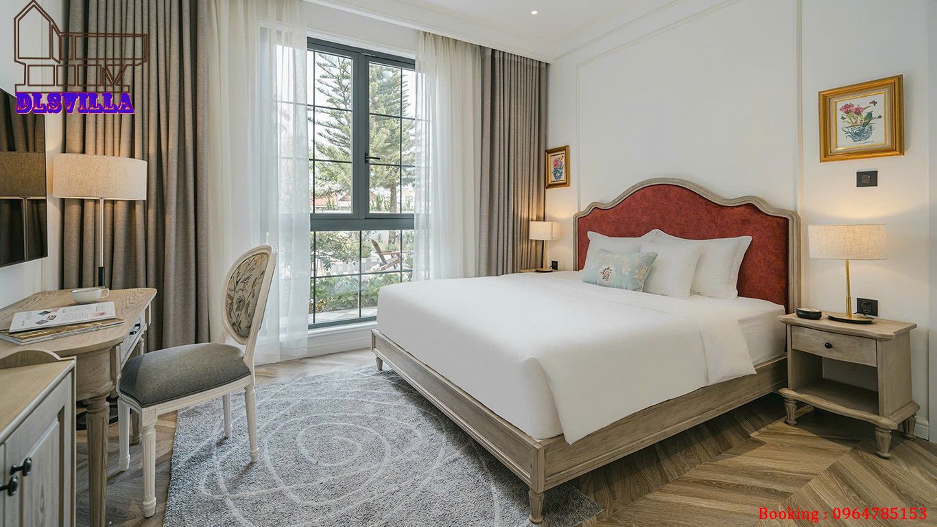 VILLA ĐÀ LẠT DL066-PHONG CÁCH BÁN CỔ ĐIỂN, SÂN VƯỜN SIÊU RỘNG,MÁY LẠNH 3 villa da lat dl066 2