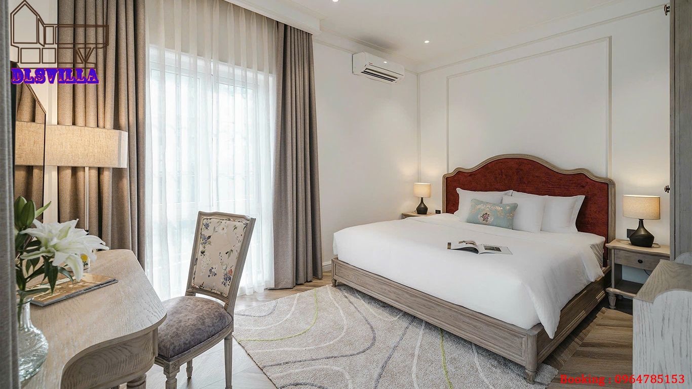 VILLA ĐÀ LẠT DL066-PHONG CÁCH BÁN CỔ ĐIỂN, SÂN VƯỜN SIÊU RỘNG,MÁY LẠNH 43 villa da lat dl066 42