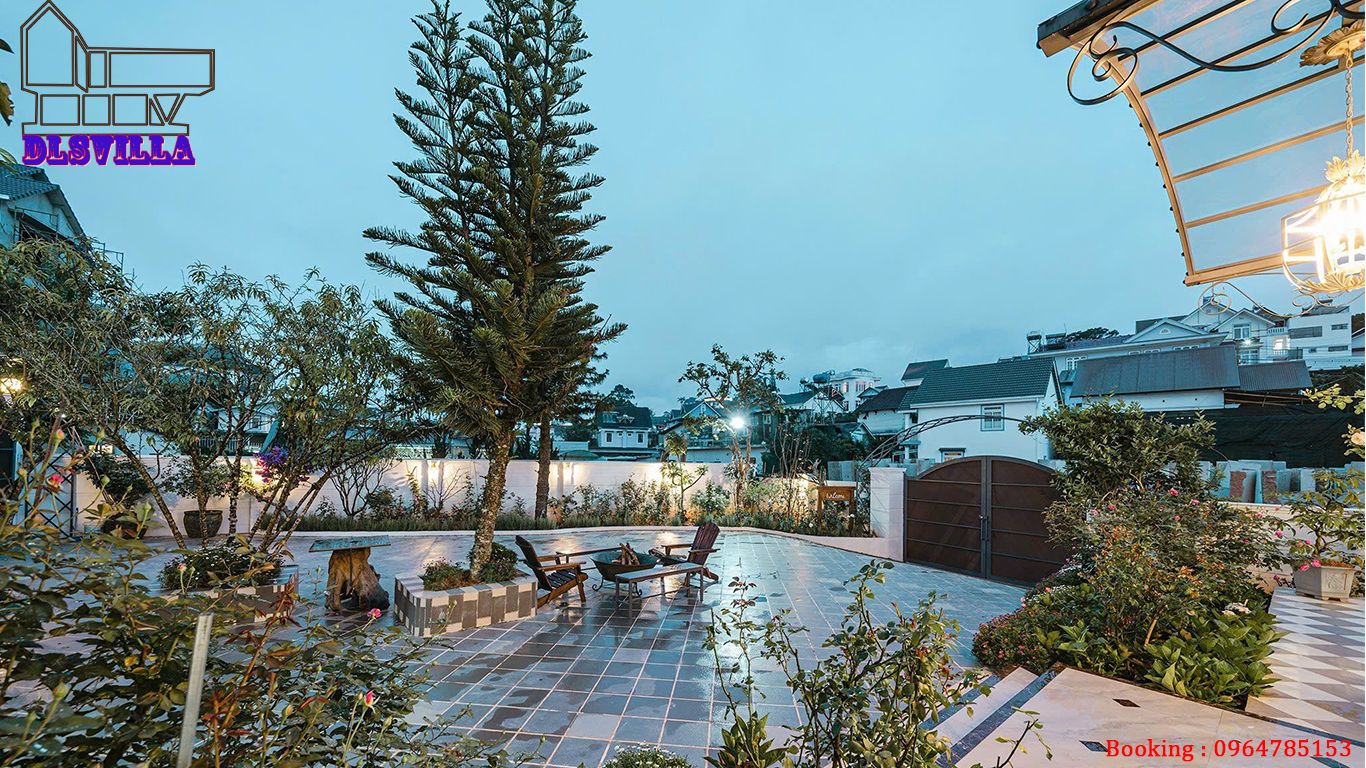 VILLA ĐÀ LẠT DL066-PHONG CÁCH BÁN CỔ ĐIỂN, SÂN VƯỜN SIÊU RỘNG,MÁY LẠNH 50 villa da lat dl066 49
