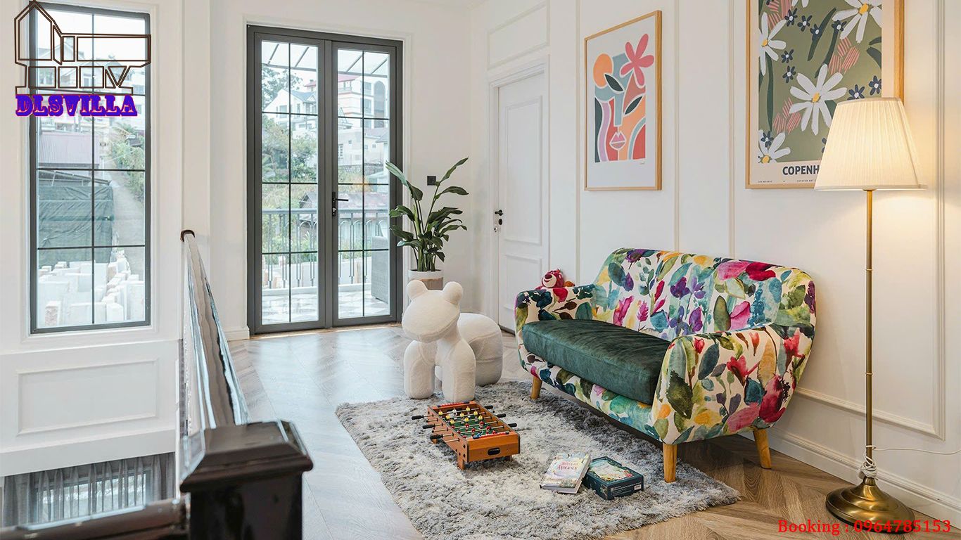 VILLA ĐÀ LẠT DL066-PHONG CÁCH BÁN CỔ ĐIỂN, SÂN VƯỜN SIÊU RỘNG,MÁY LẠNH 51 villa da lat dl066 50