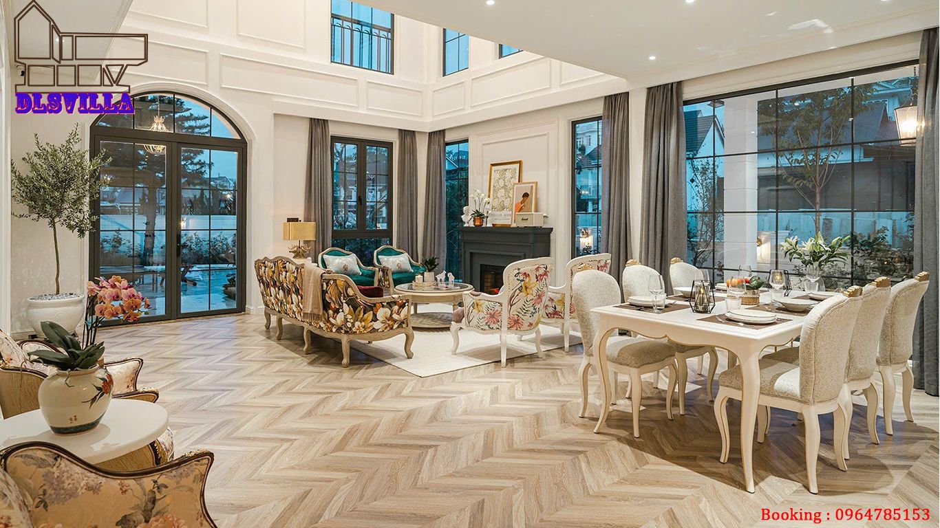 VILLA ĐÀ LẠT DL066-PHONG CÁCH BÁN CỔ ĐIỂN, SÂN VƯỜN SIÊU RỘNG,MÁY LẠNH 56 Villa Đà Lạt DL066