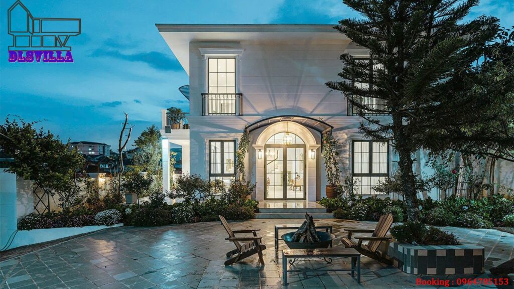 VILLA ĐÀ LẠT DL066-PHONG CÁCH BÁN CỔ ĐIỂN, SÂN VƯỜN SIÊU RỘNG,MÁY LẠNH 1 villa da lat dl066 6
