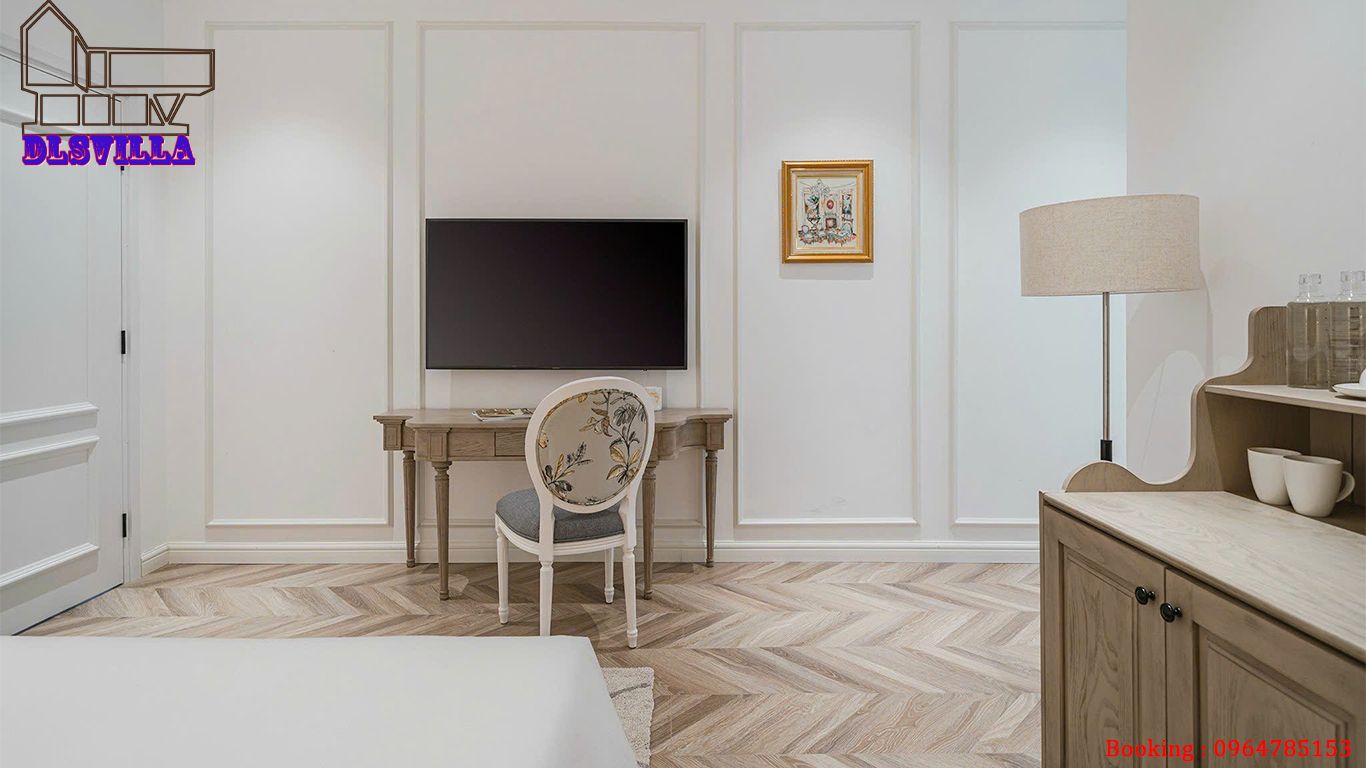VILLA ĐÀ LẠT DL066-PHONG CÁCH BÁN CỔ ĐIỂN, SÂN VƯỜN SIÊU RỘNG,MÁY LẠNH 9 villa da lat dl066 8