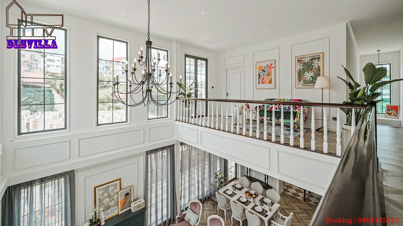 VILLA ĐÀ LẠT DL066-PHONG CÁCH BÁN CỔ ĐIỂN, SÂN VƯỜN SIÊU RỘNG,MÁY LẠNH 10 villa da lat dl066 9