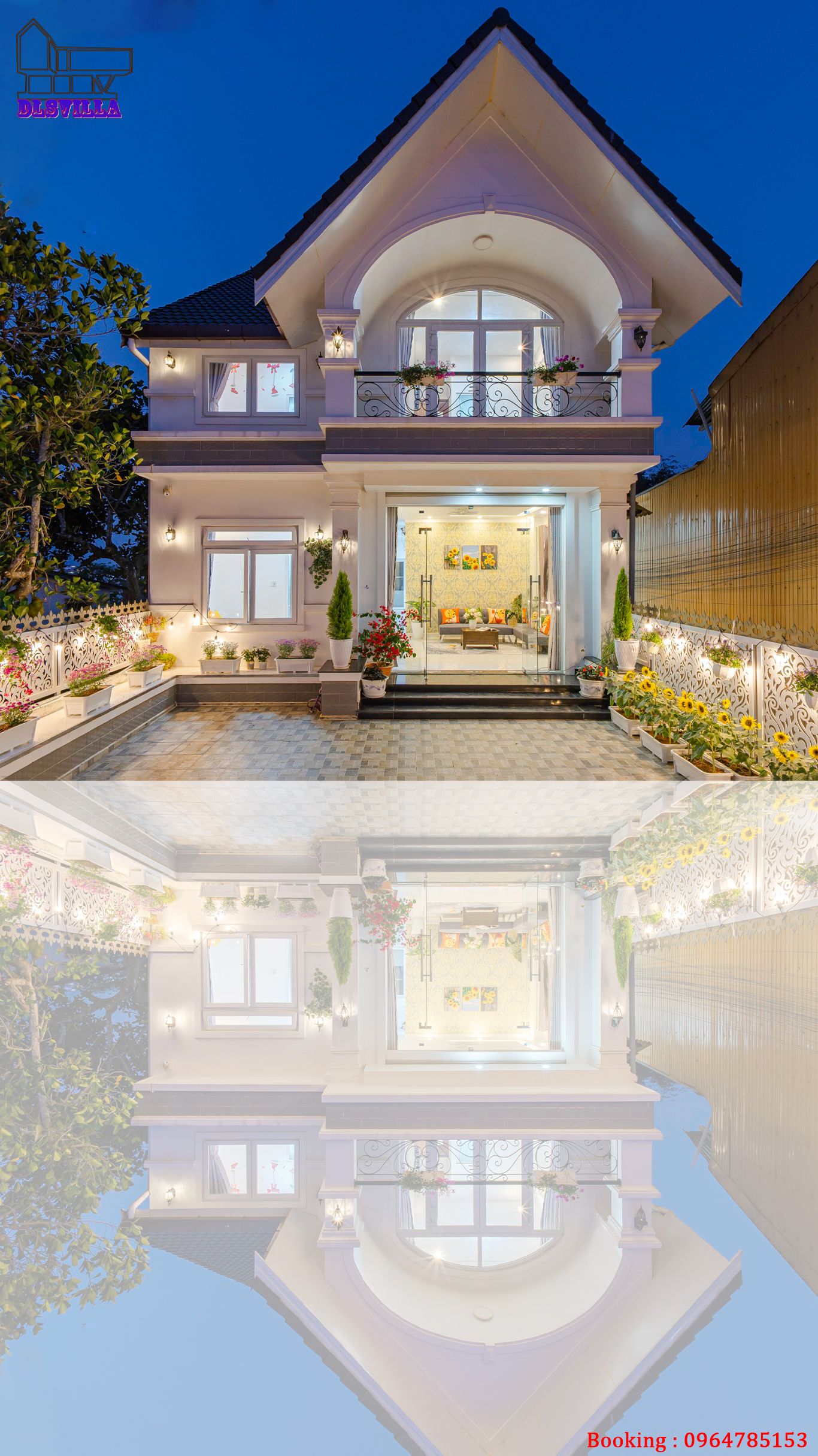 VILLA ĐÀ LẠT DL071-SÂN VƯỜN,TRUNG TÂM,TIỆN NGHI 3 villa da lat dl071 1