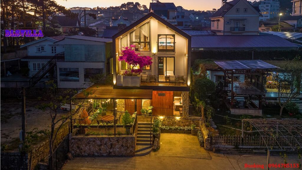 VILLA ĐÀ LẠT DL072-ĐẲNG CẤP, SANG TRỌNG, TIỆN NGHI, VIEW THUNG LŨNG ĐÈN 1 Villa Đà Lạt DL072