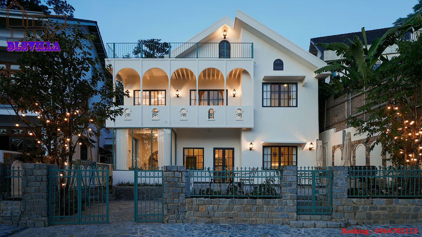 VILLA ĐÀ LẠT DL085 - Trải nghiệm phong cách châu Âu giữa lòng Đà Lạt 3 villa da lat dl085 1