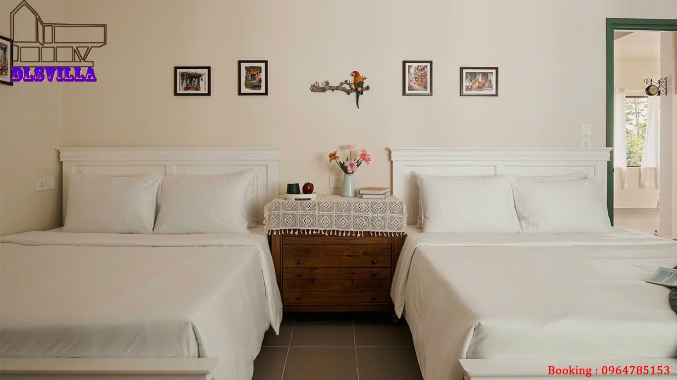 VILLA ĐÀ LẠT DL085 - Trải nghiệm phong cách châu Âu giữa lòng Đà Lạt 16 villa da lat dl085 14