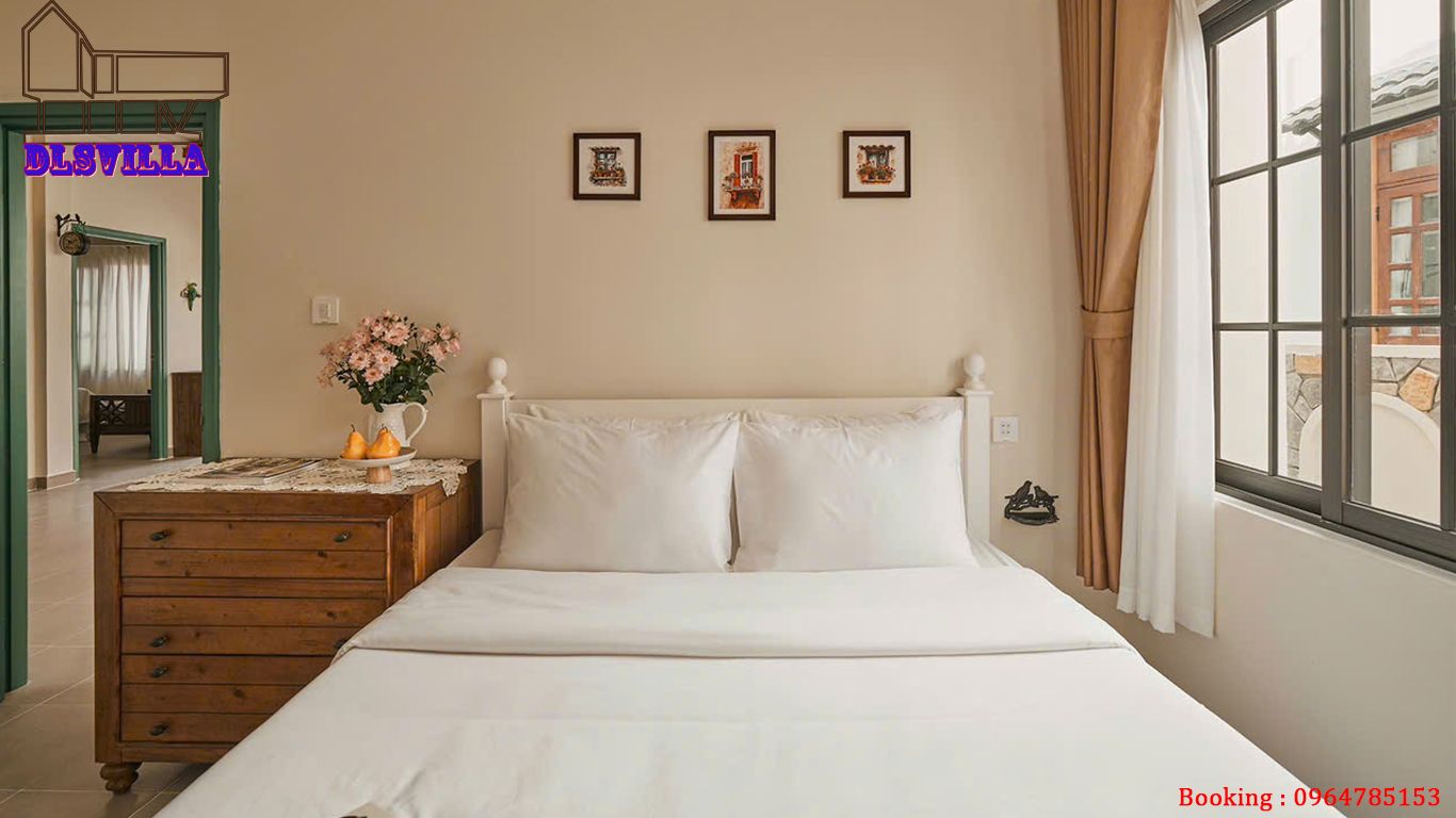 VILLA ĐÀ LẠT DL085 - Trải nghiệm phong cách châu Âu giữa lòng Đà Lạt 18 villa da lat dl085 16