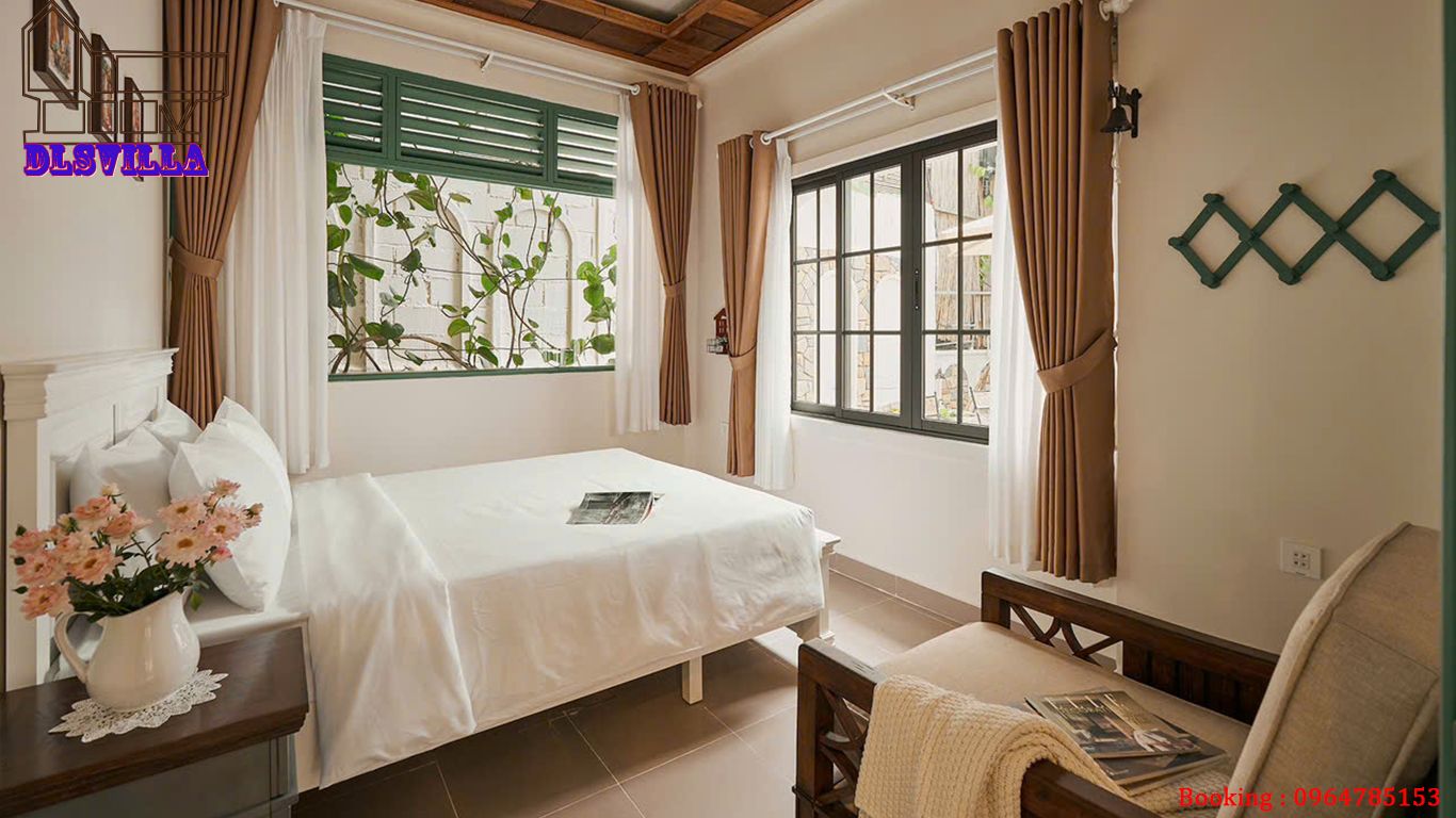 VILLA ĐÀ LẠT DL085 - Trải nghiệm phong cách châu Âu giữa lòng Đà Lạt 26 villa da lat dl085 24