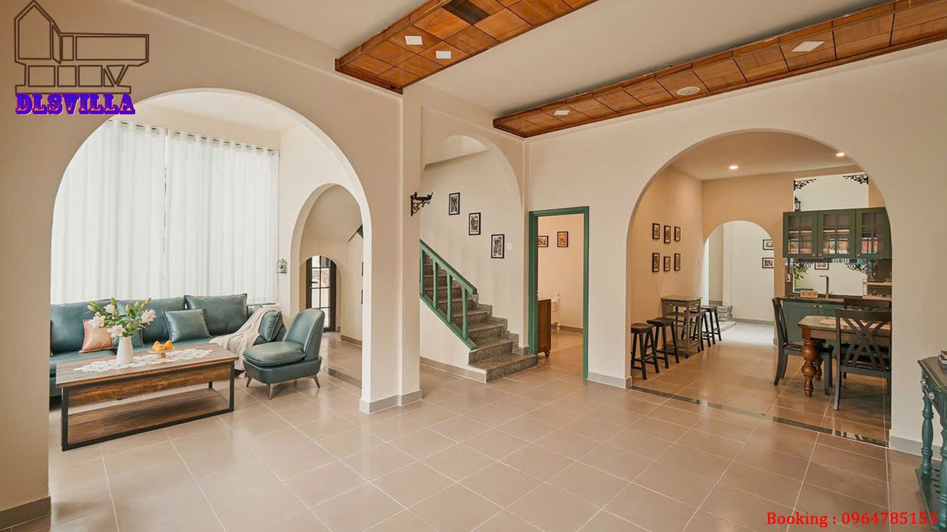 VILLA ĐÀ LẠT DL085 - Trải nghiệm phong cách châu Âu giữa lòng Đà Lạt 5 villa da lat dl085 3