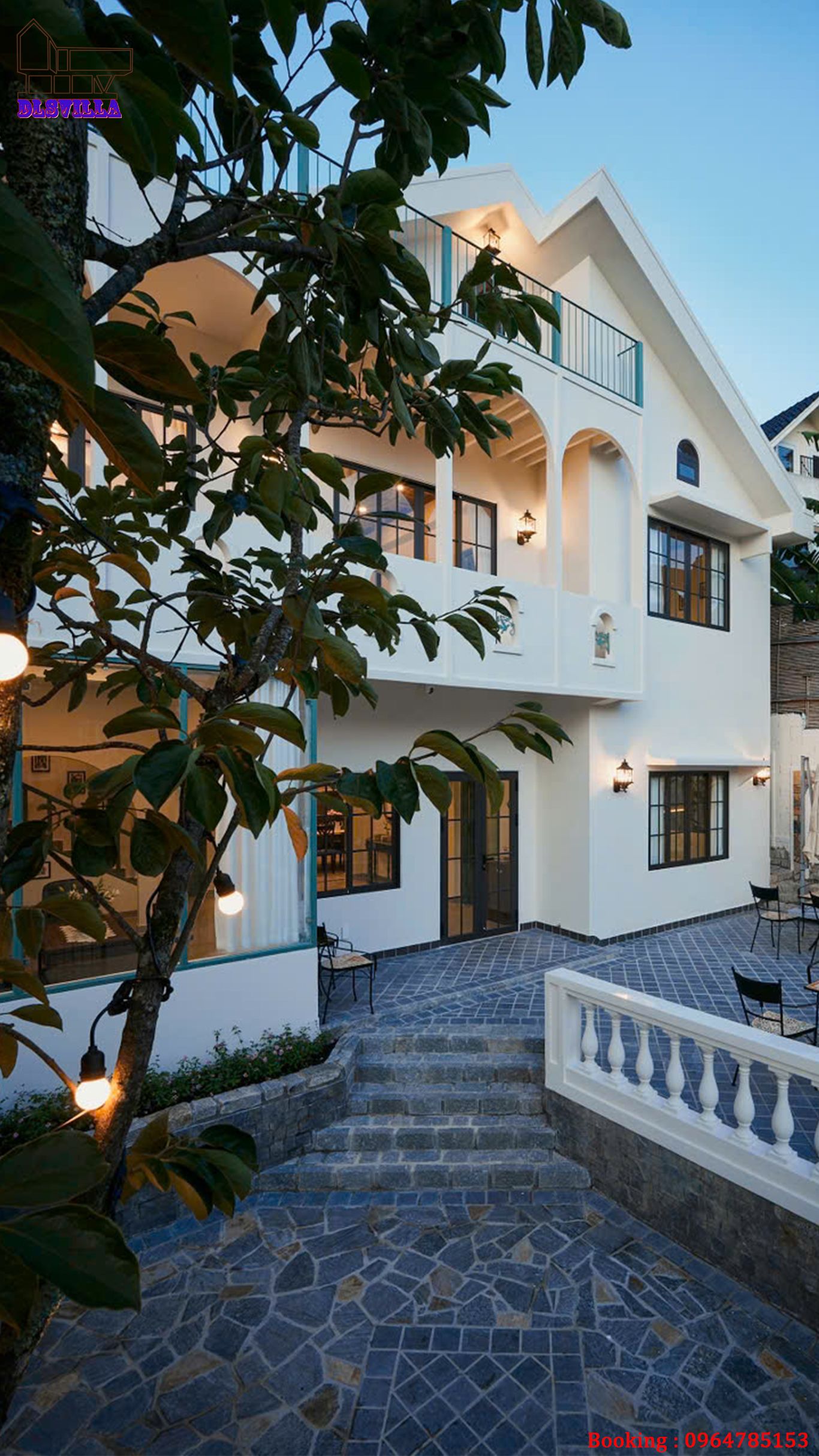 VILLA ĐÀ LẠT DL085 - Trải nghiệm phong cách châu Âu giữa lòng Đà Lạt 2 Villa Đà Lạt DL085